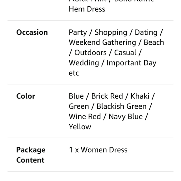 Spring/Summer Ruffled Dress - Picture 3 of 6